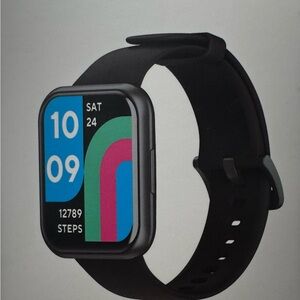 Smart Wearable Black Watch